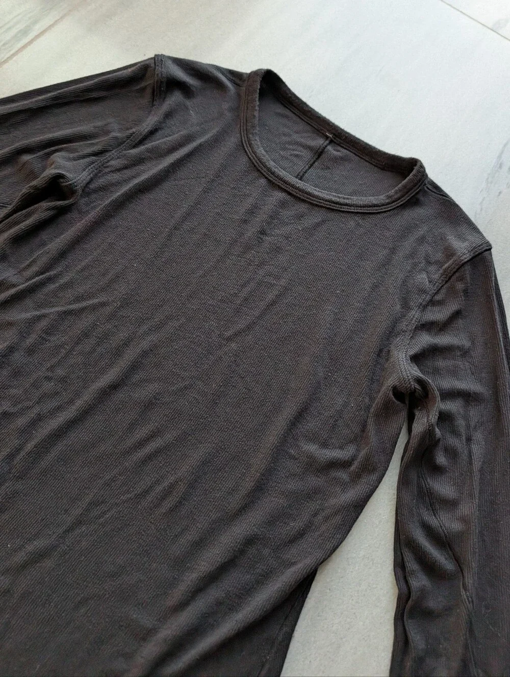 LULULEMON ribbed long sleeved tee S XS